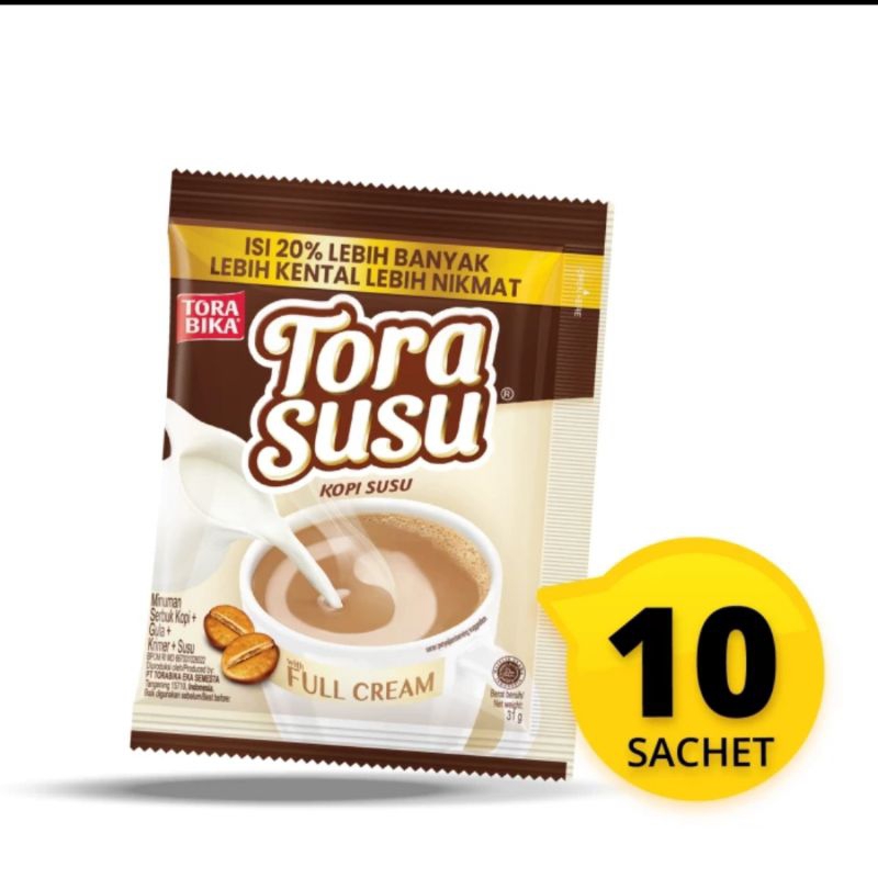 

TORABIKA Susu Banded Kopi Instan [31 g/ 10 Sachet]