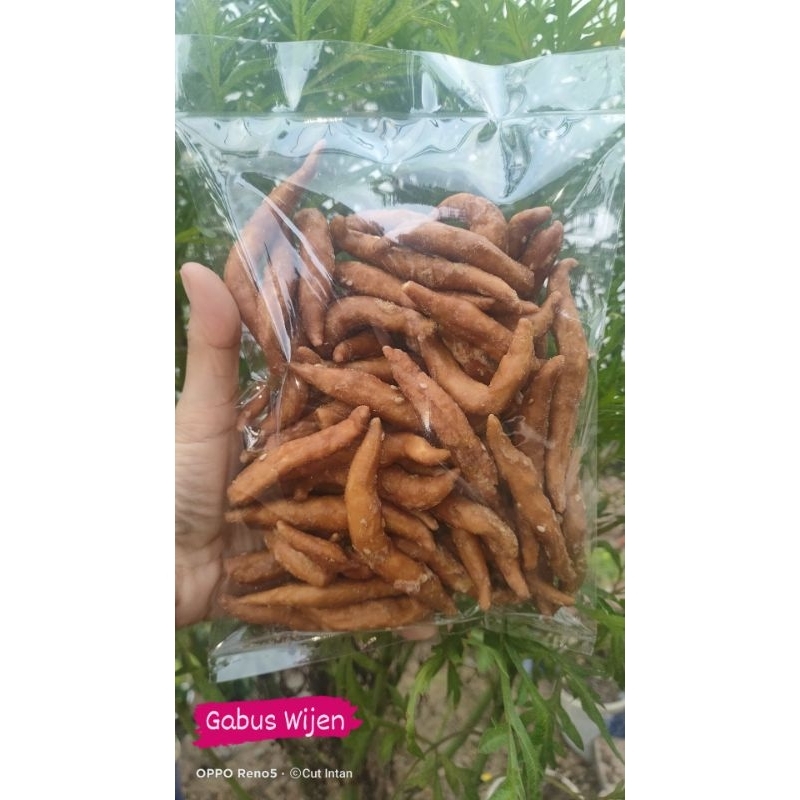 

gabus wijen ½ kg - cut intan snack