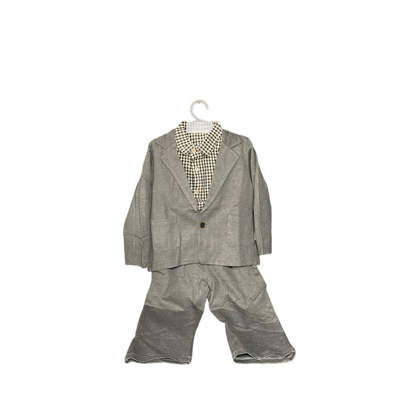 Baju Anak Laki Laki TriInWan Modelan Jas (Usia 4-5 Tahun)