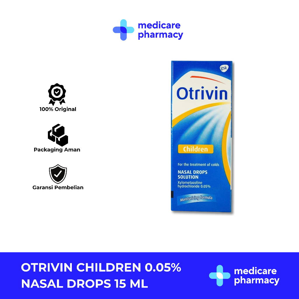 OTRIVIN CHILDREN NASAL DROPS - OBAT SINUS ANAK
