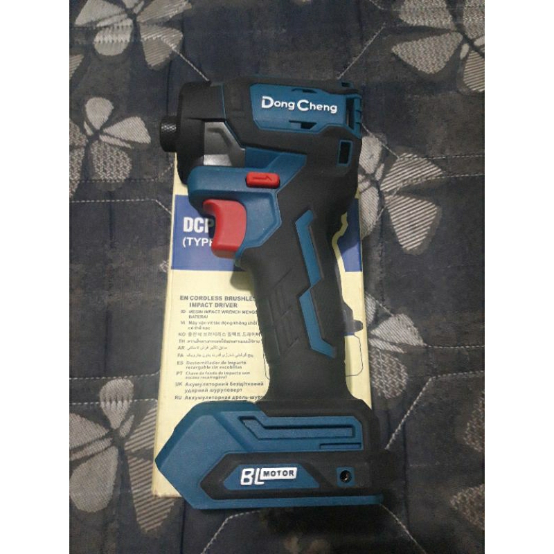 IMPACT DRIVER DONGCHENG DCPL208 "UNIT ONLY" (BEKAS MULUS 99 PERSEN LIKE NEW)