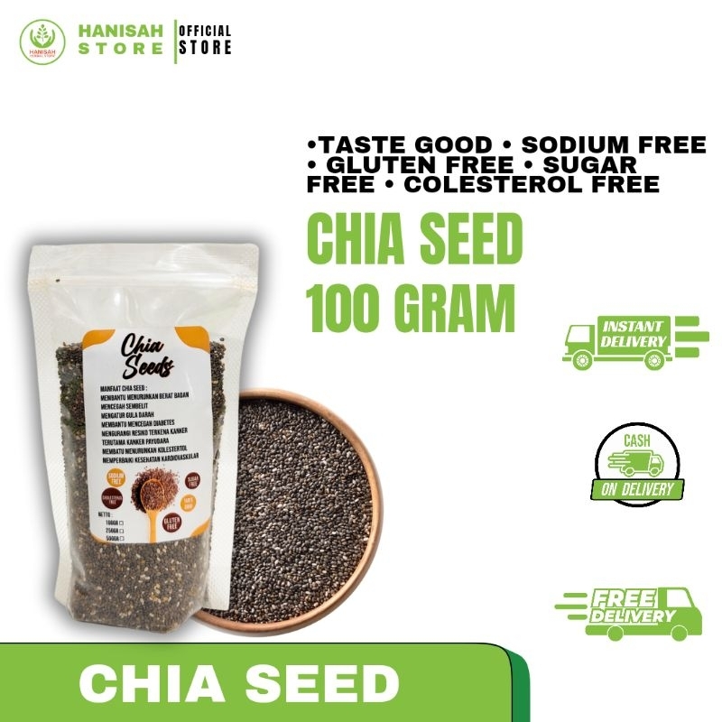 

CHIA SEEDS ORGANIC 100% hanisahstore