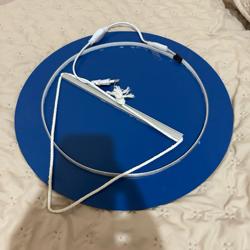 preloved cermin gantung lampu bulat cermin estetik