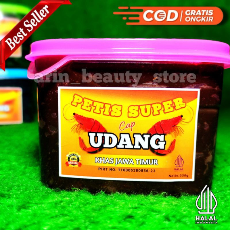 

Petis Super Udang 500g Tanpa Campuran Tepung Khas Sidoarjo