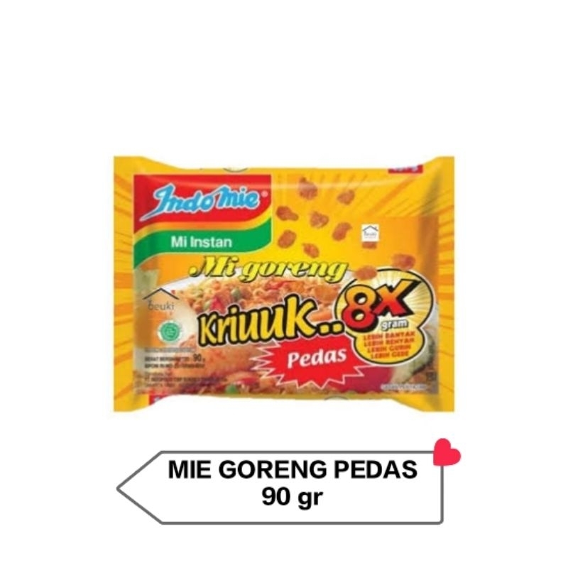 

INDOMIE GORENG KRIUKK PEDAS