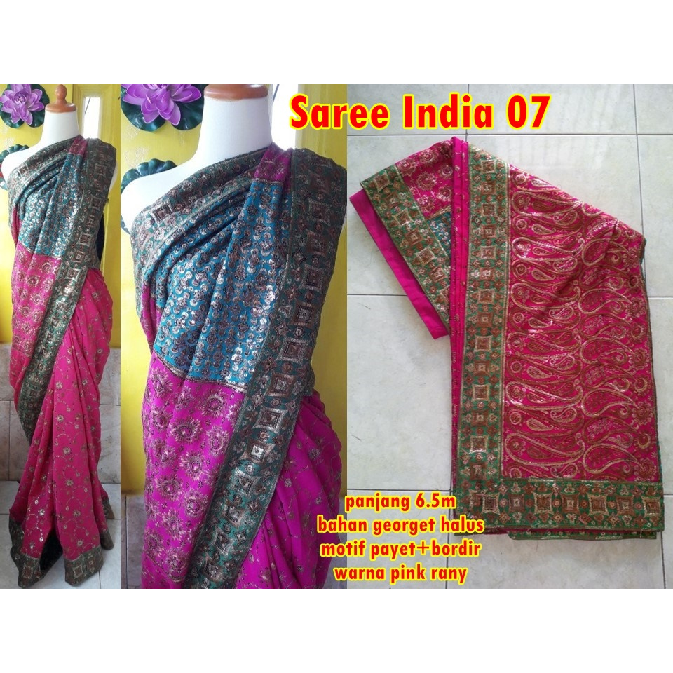 Saree India / Kain Saree India / Saree Lilit India