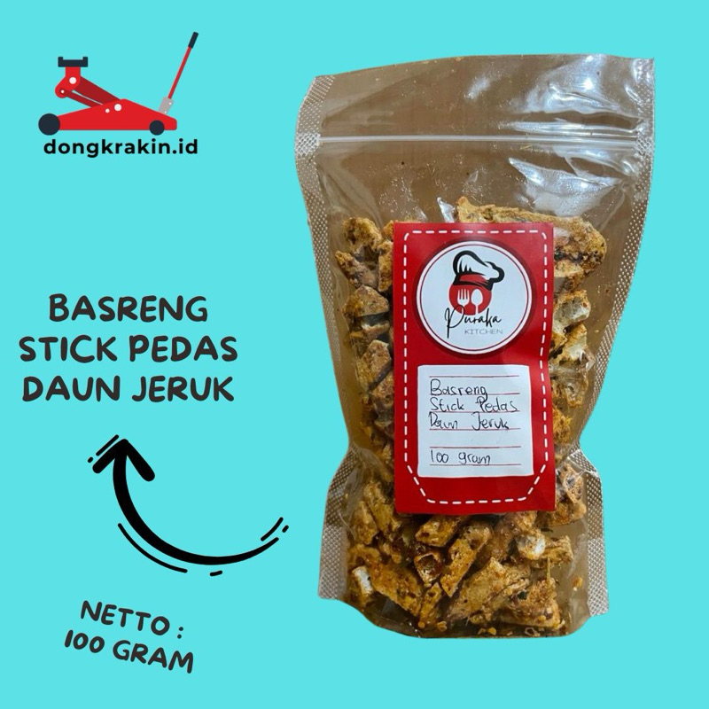 

Basreng Stick Pedas Daun Jeruk