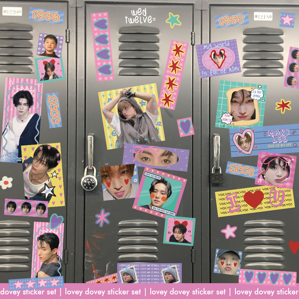 

[READY STOCK] Lovey Dovey Sticker Set