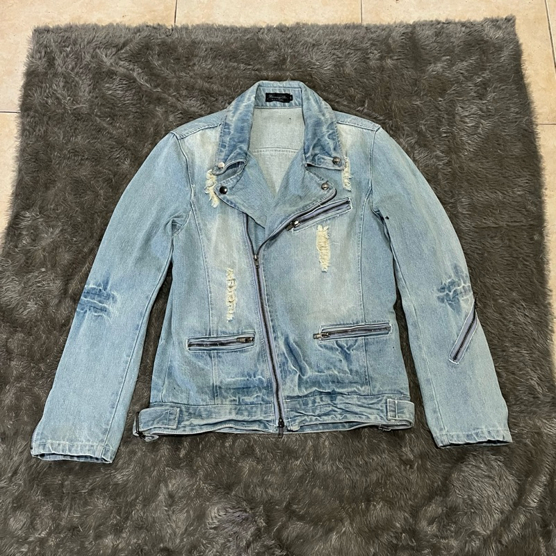 Bernings sho Jacket Denim Ramones Biker