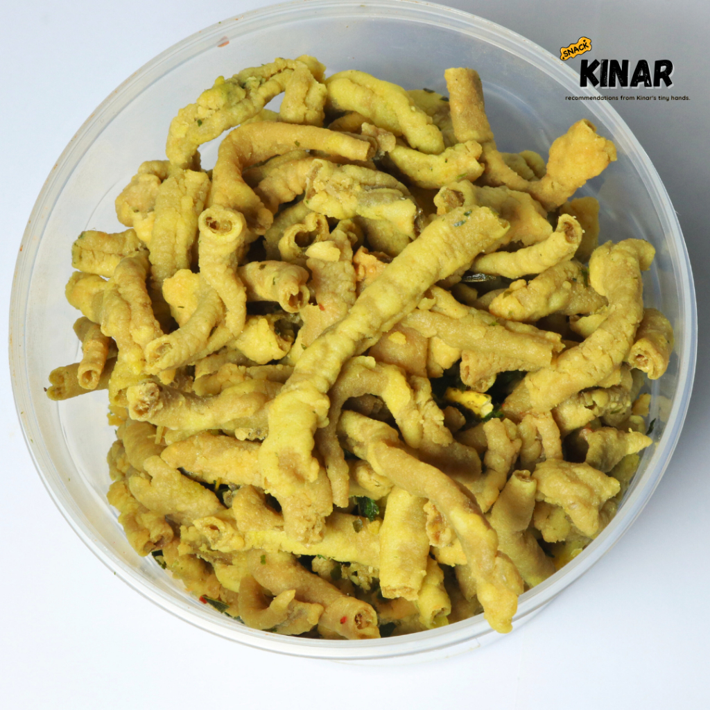 

[TOPLES] Usus Crispy Original/Pedas Premium: Aroma Daun Jeruk Gurih, Pedas