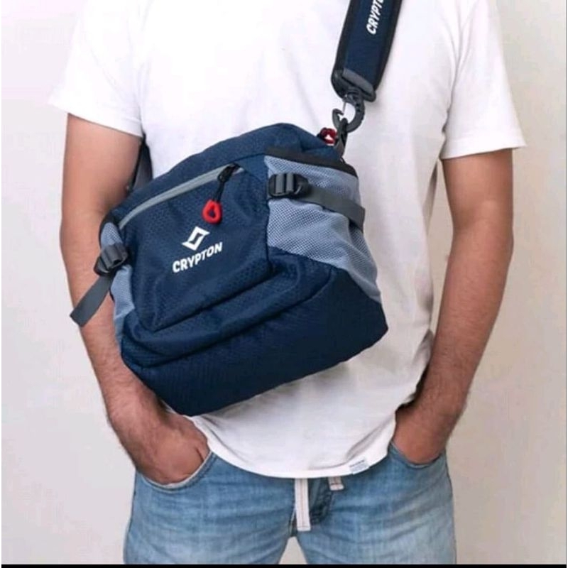 TERBARU sale SlingBag CRYPTON - Tas Selempang Pria - Tas Selempang Kerja