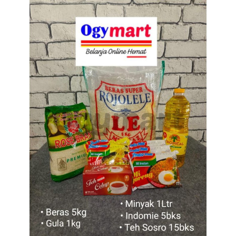 

Paket Sembako Murce 5 Macam