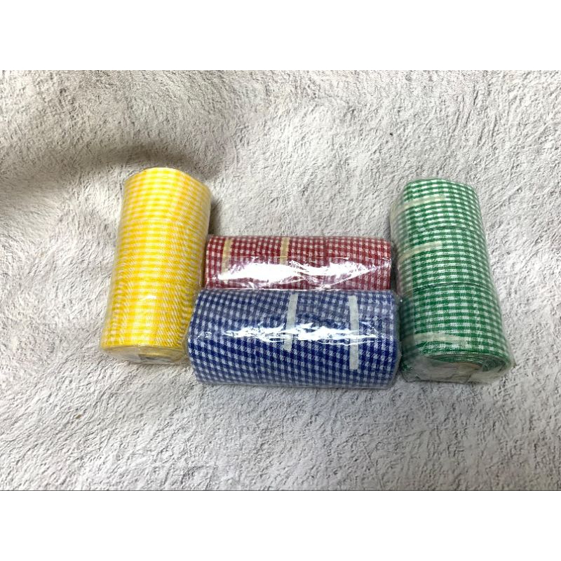 

pita motif kotak kotak