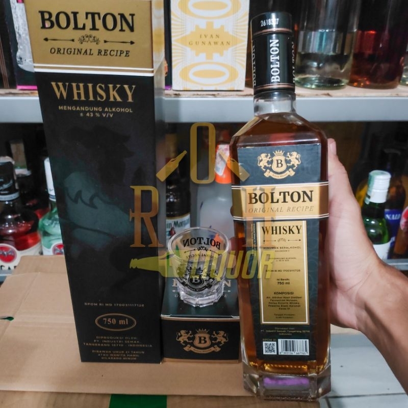 

PEWARNA ALAMI KARAMEL BOLTON WHSKY ( 4 3 % / 7 5 0 ml )
