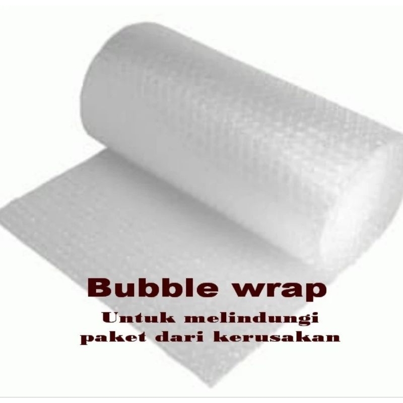 

Bubble wrap untuk pengiriman produk yg dibeli bukan untuk oven