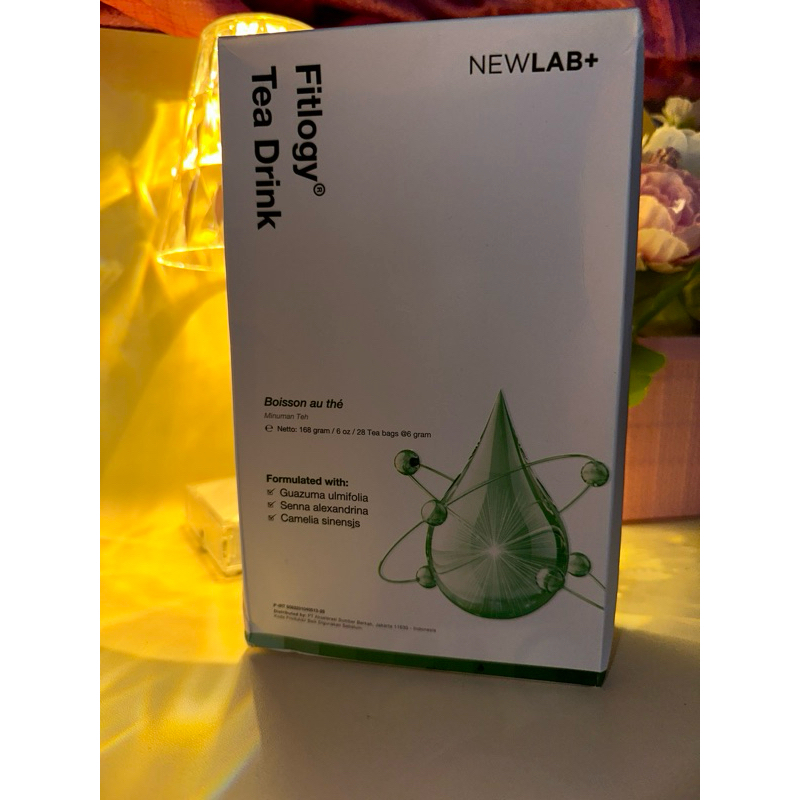 

teh newlab isi 28 bags ( preloved baru d seduh +- 5 tea