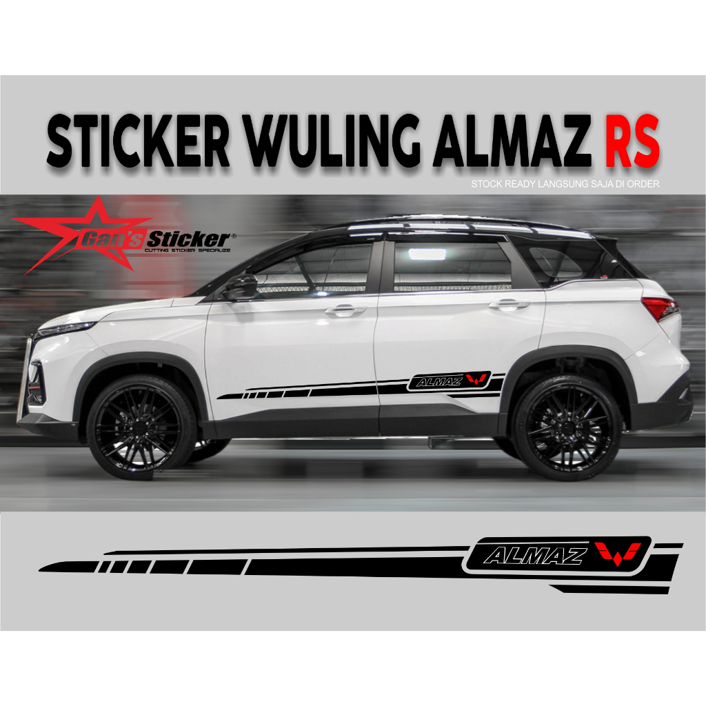 Sticker Wuling Almaz RS aksesoris wuling almaz