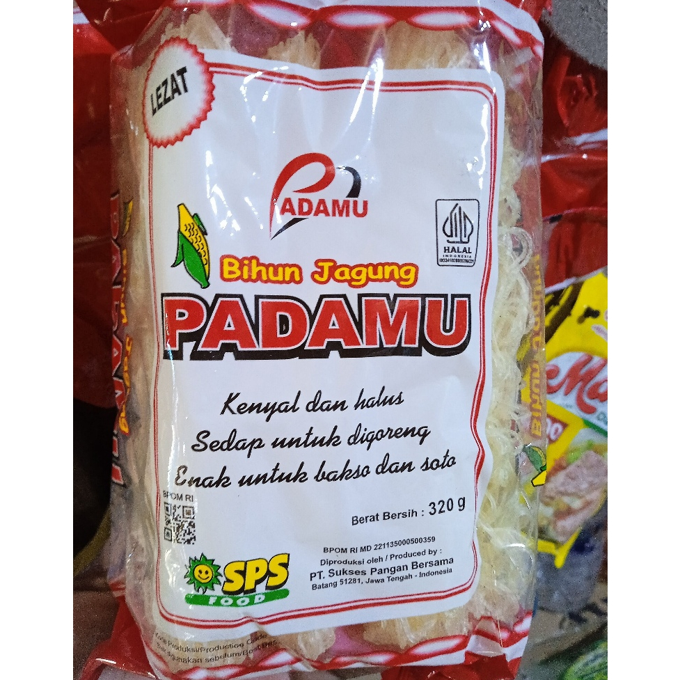 

Bihun Jagung Padamu 320 gr