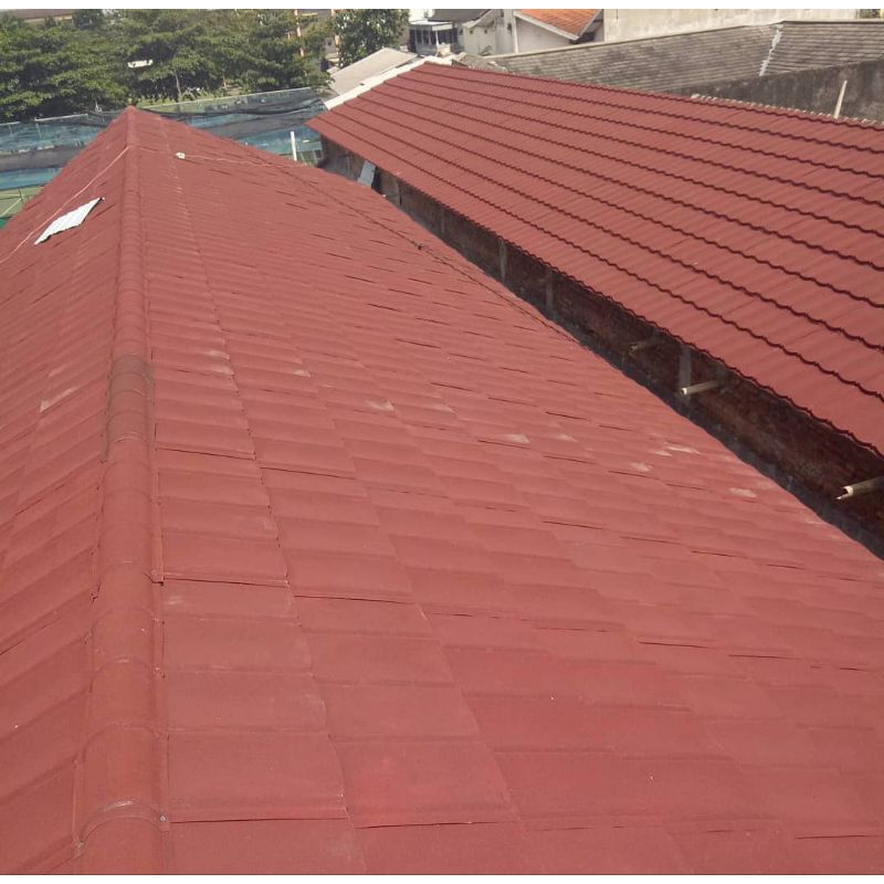 genteng metal pasir baja ringan