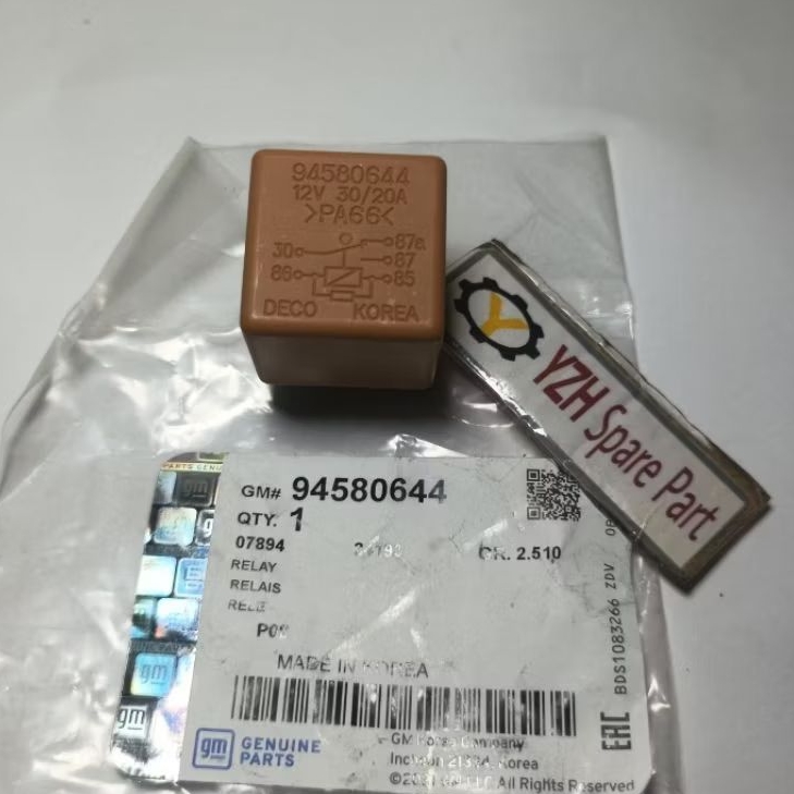 Relay fuel Pump Captiva  Ori