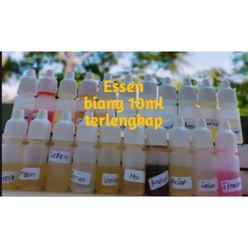 Essen biang murni kemasan 10ml terlengkap