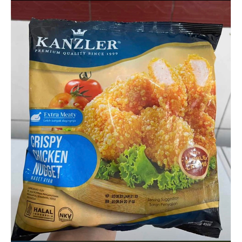 

KANZLER CRISPY CHICKEN NUGGET 450 GRAM