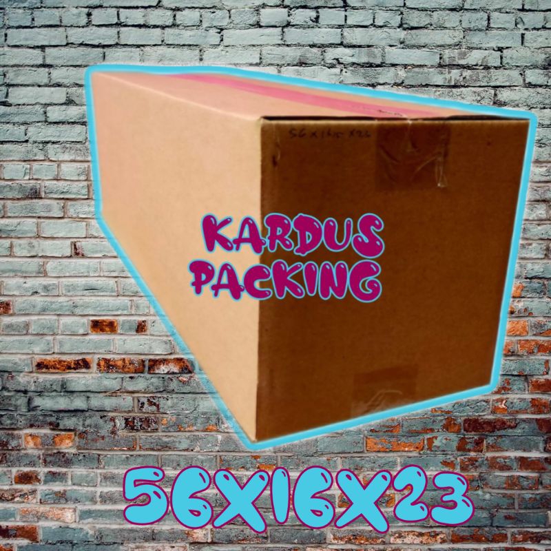 

kardus packing UK 56x16x23 kardus besar kardus kecil
