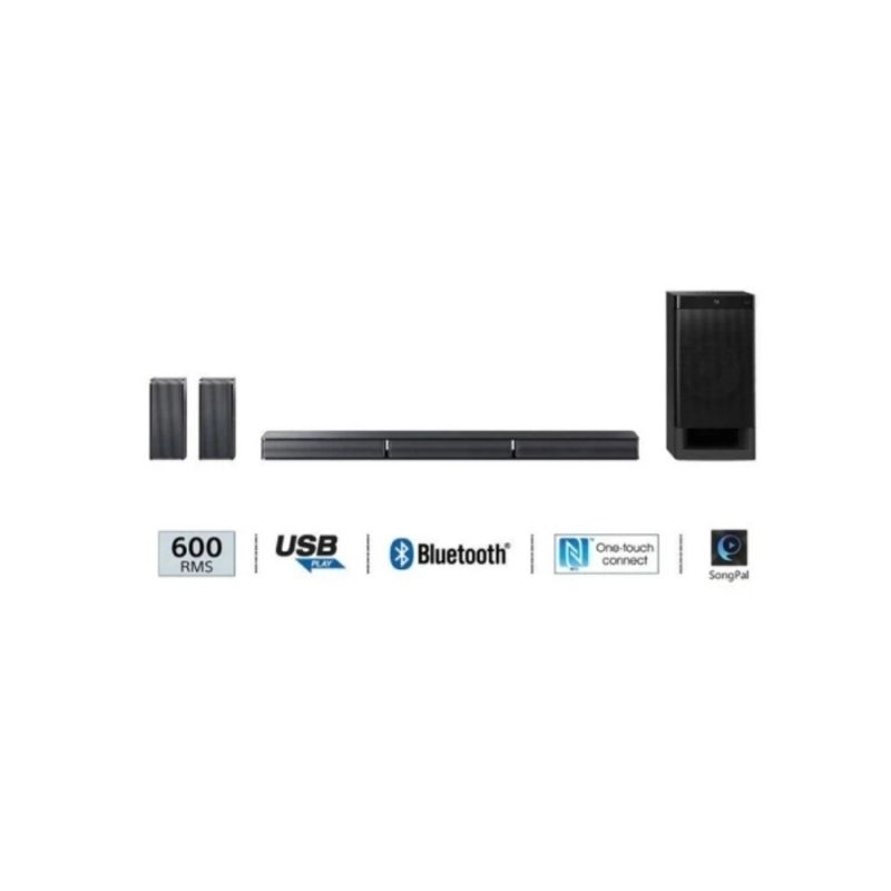 SONY HT-RT3 SOUNDBAR HOME THEATER SURROUND 5.1CH BLUETOOTH