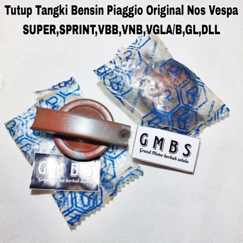 Tutup Tangki Piaggio Original NOS Vespa Super Sprint GL VBB VBA VNB VGLA VGLB Kongo