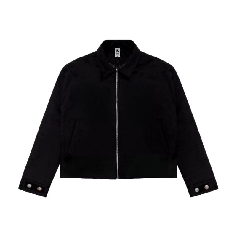 Backstreet - work - jaket - Boxy - Polos - Black - Jaket - kerja
