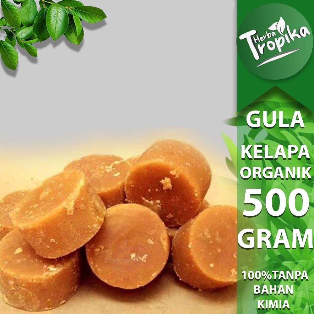 

Gula Kelapa Organik Premium 500 GRAM asli ciamis toko herba tropika