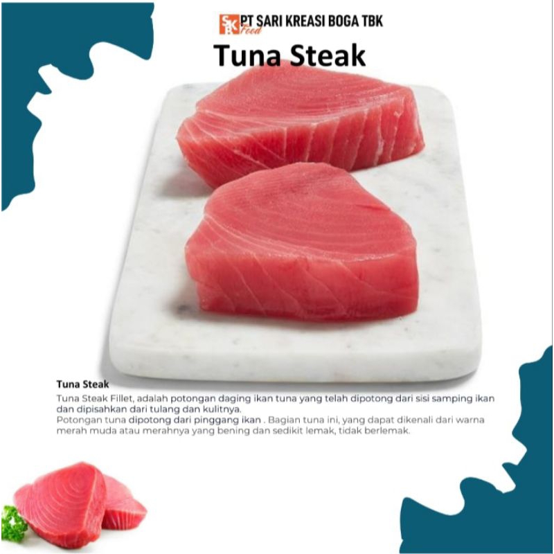 

Ikan Tuna Steak ukuran 500gram