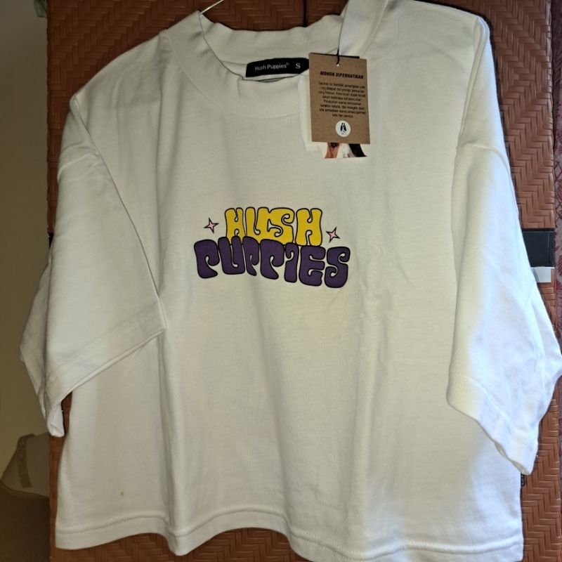Kaos Hush Puppies - Crop Top