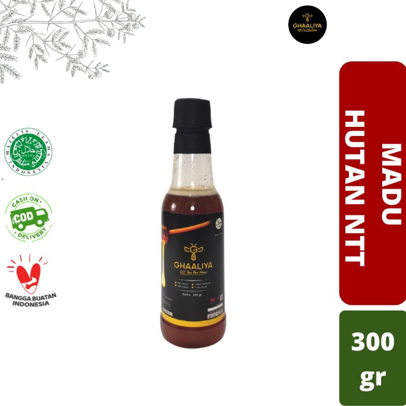 

Madu Murni Asli Madu Hutan NTT Nektar Multiflora 300gr
