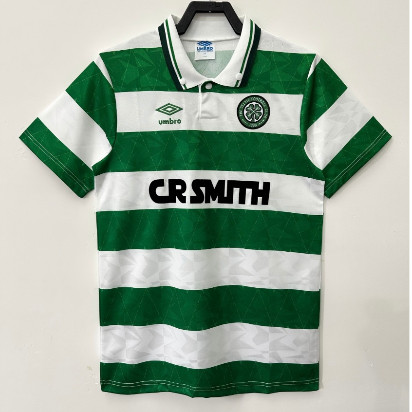 BAJU BOLA JERSEY CELTIC HOME 1989 1991 JERSEY BOLA BAJU JERSEY RETRO CELTIC HOME 1989 1991 JERSEY VI