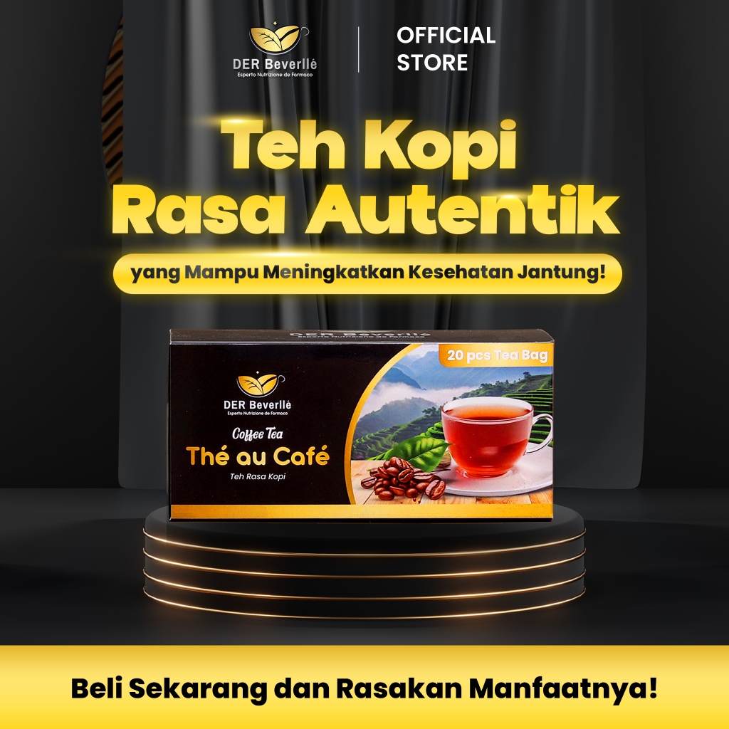 

Teh Kopi Baik Untuk Kesehatan Jantung, The au Café Coffee Tea Premium - Der Beverlle