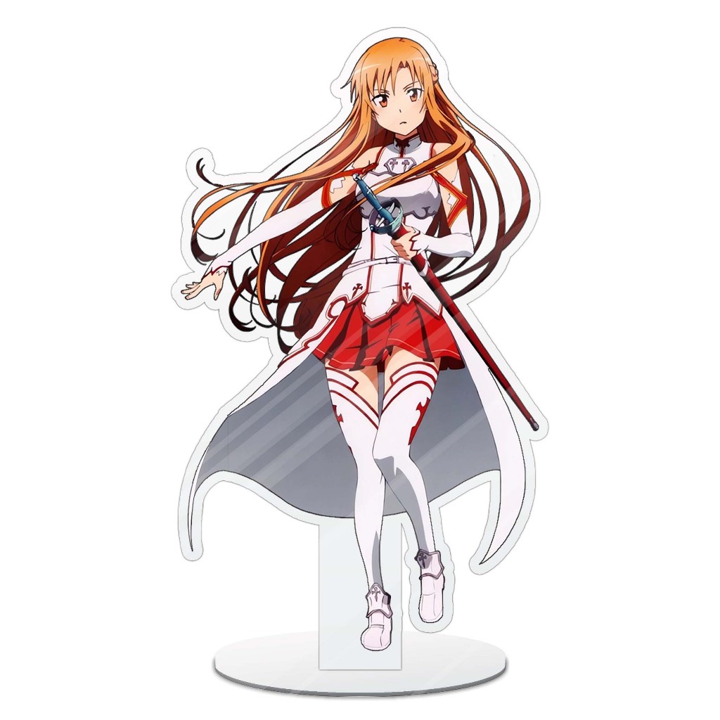 Stand akrilik figure anime YUUKI ASUNA SAO standee 20cm- SWORD ART ONLINE material Akrilik
