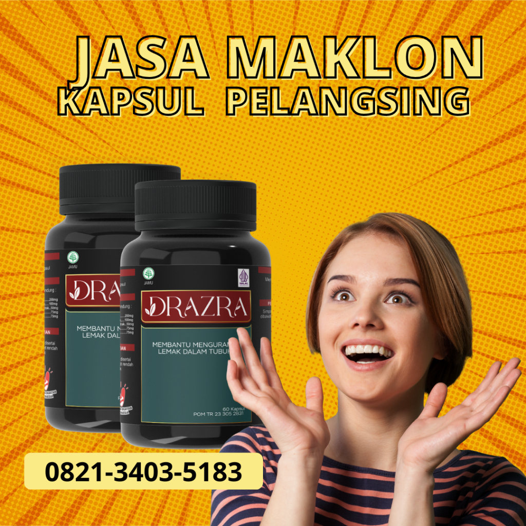 Maklon Herbal Kapsul Pelangsing