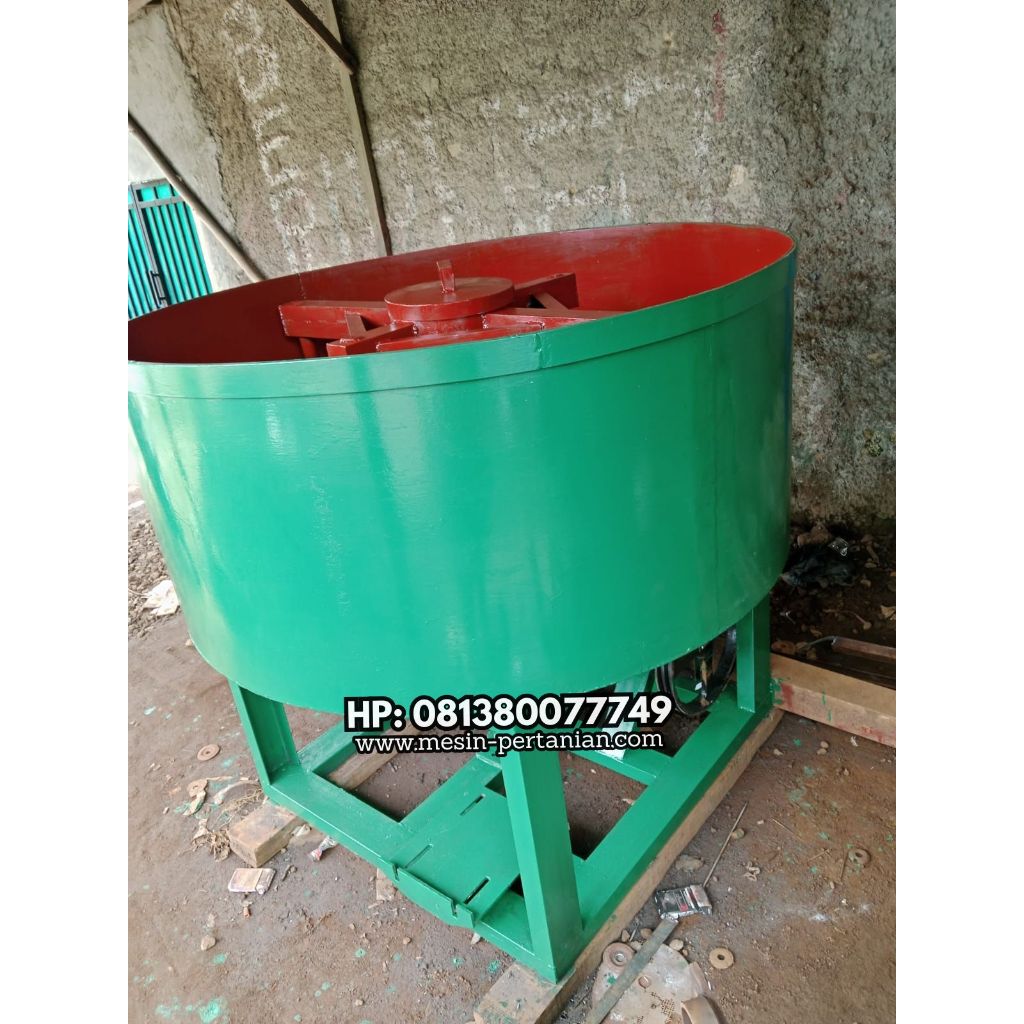 Mesin Mixer Pasir & Semen - Mesin Mixer Adonan Semen - Mesin Molen Beton