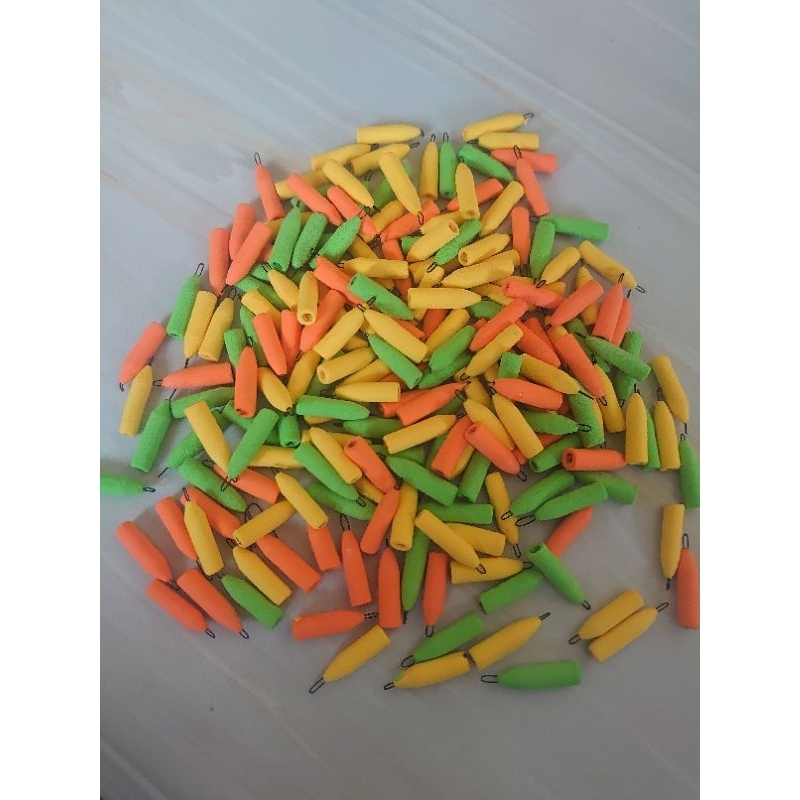 Pelampung pancing spon/kondom starlite 2cm (isi 4 pcs)