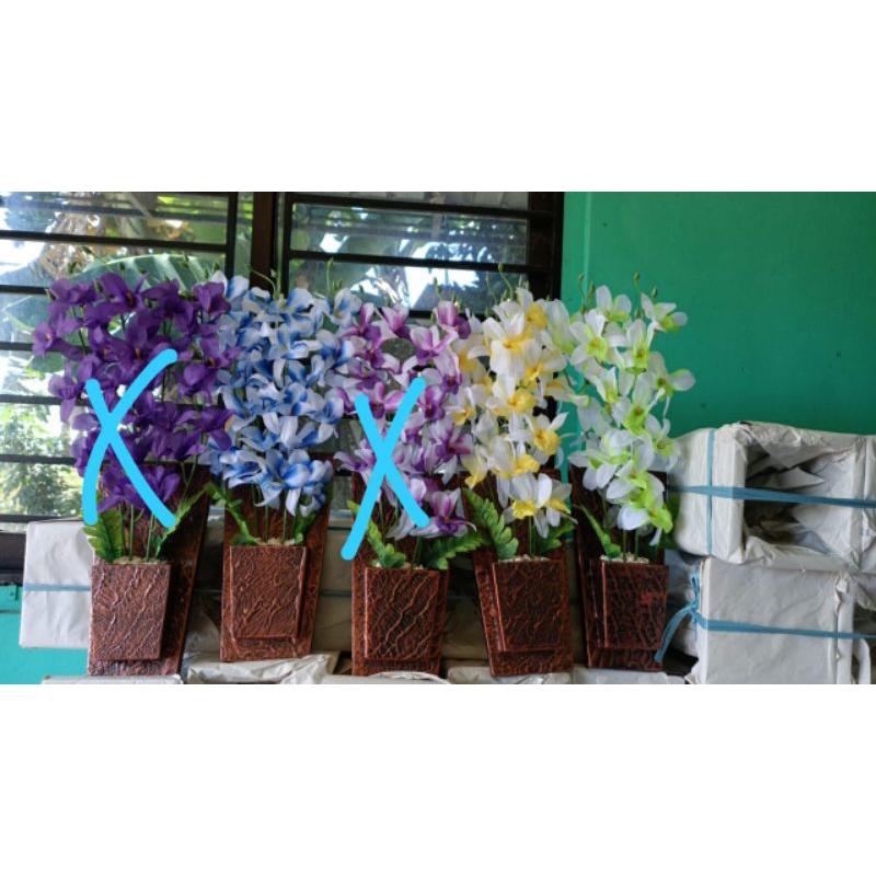 Bunga hiasan  dinding anggrek