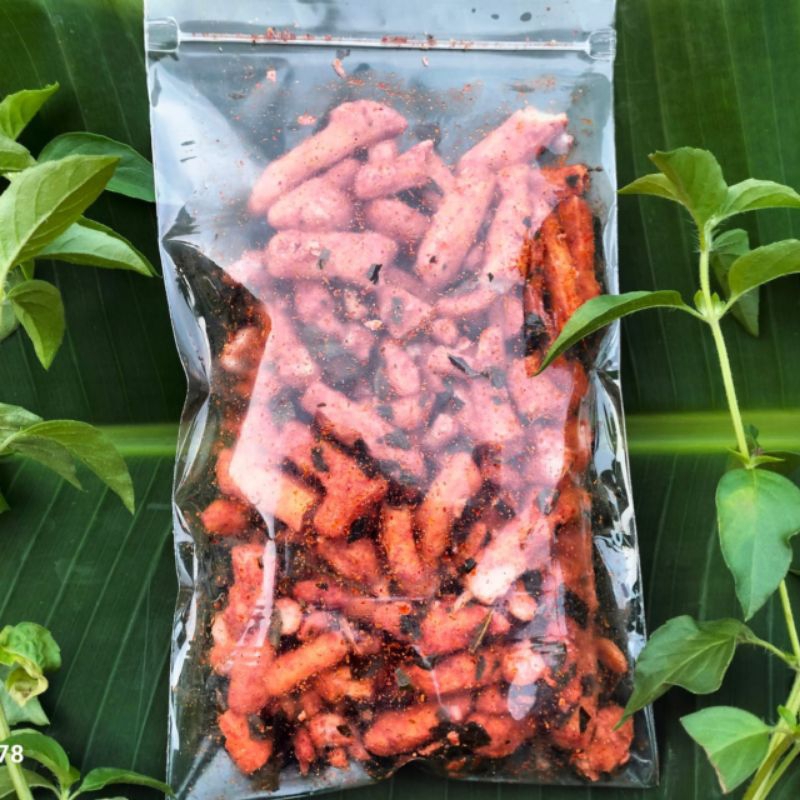 

Basreng super pedas daun jeruk 100 gram