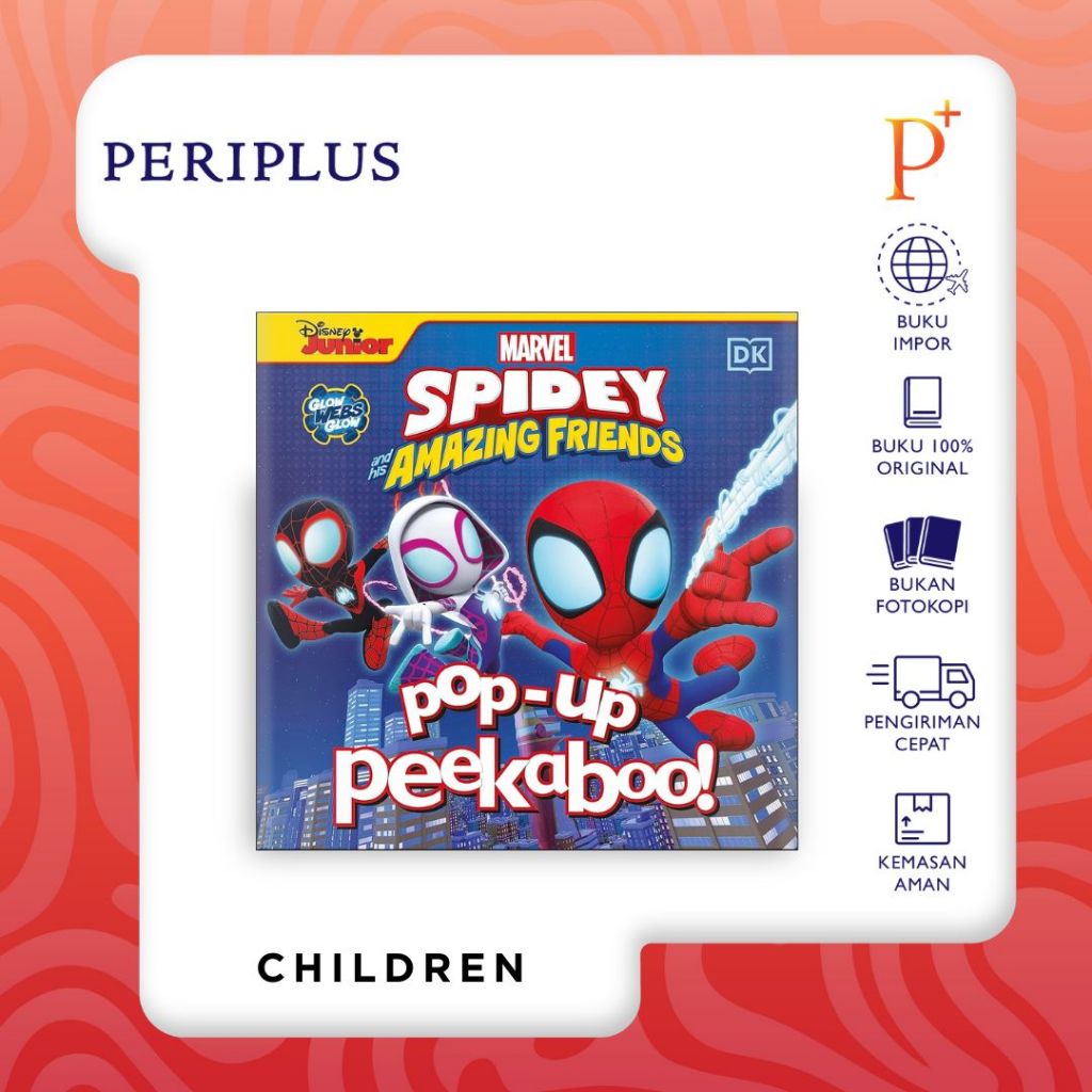 Pop-Up Peekaboo Marvel Spidey and his Amazing Friends - 9780241647011