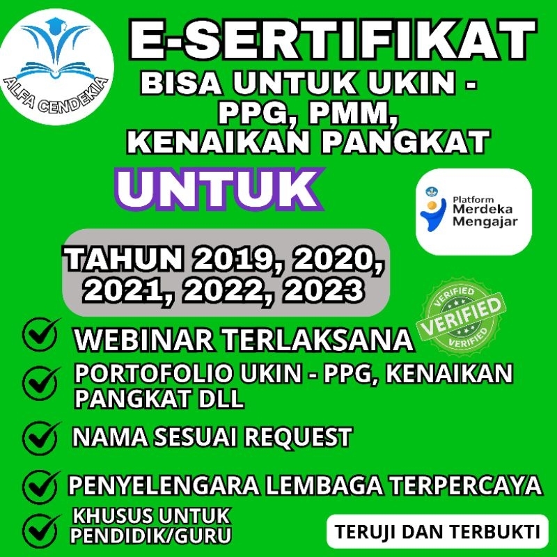E-Sertifikat Webinar