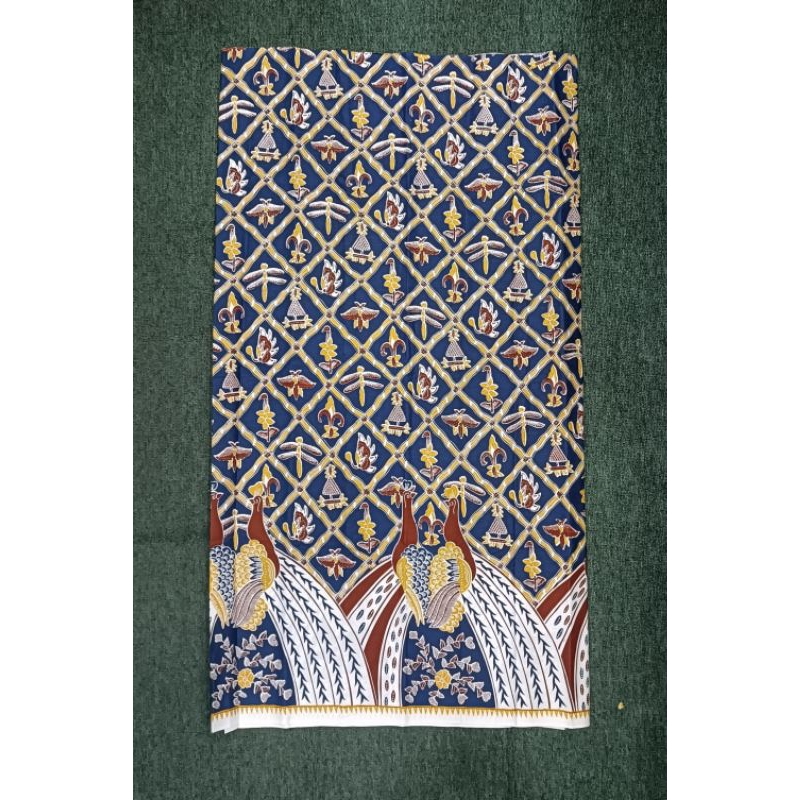 Kain batik Merak Sidomukti premium katun lembut