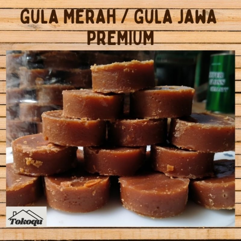 

Gula Merah PREMIUM 1kg Bulat - GULA JAWA PREMIUM 1KG