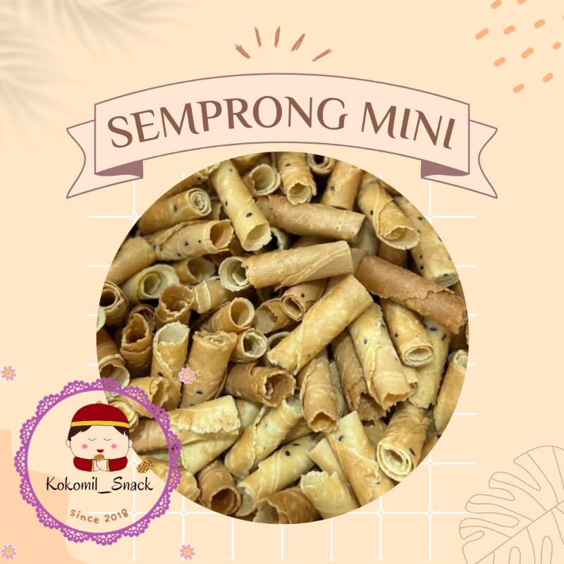 

Semprong Mini Original Kemasan Blek 1kg