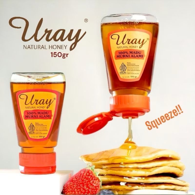 

Madu Uray Squeeze - 100% Madu Murni 150GR / masu anak / madu terlaris / madu alami / masu sehat