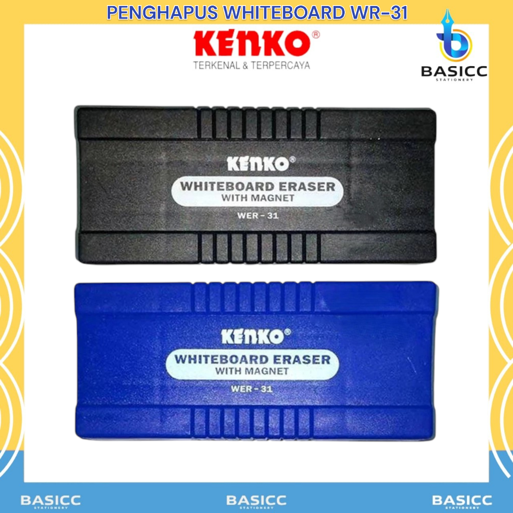 

Kenko Penghapus Papan Tulis Whiteboard Magnet WER-31 | @1Pcs