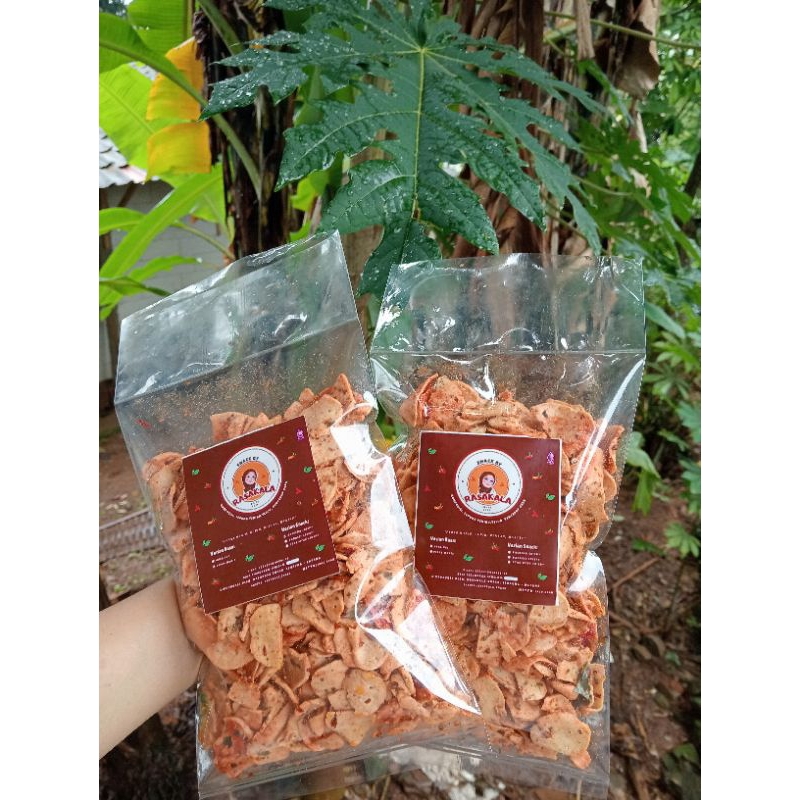 

basreng coin pedas manis,gurih,renyah 250gram